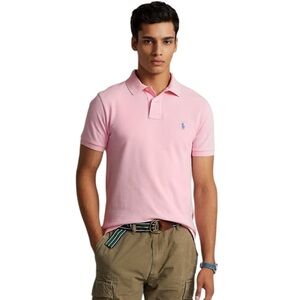 Polo Ralph Lauren Pink Classic Fit Short Sleeve Polo Top Men’s Small